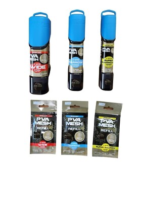 Nash Webcast PVA Dispensers 4m 23mm with plunger / ultra weave 8664