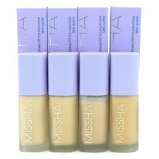 MISSHA Layering Fit Foundation Semi Glow 35ml 4 Type Color SPF38 PA++ K-Beauty
