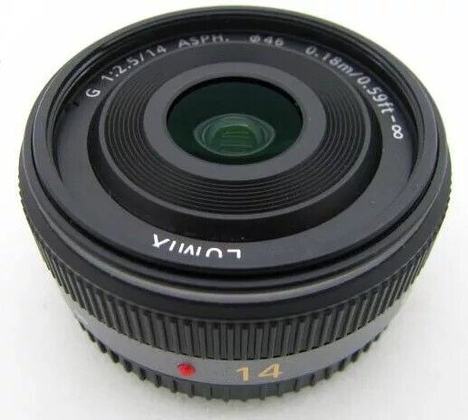 For Panasonic LUMIX G 14mm F/2.5 ASPH AF Lens H-H014 M4/3 For Panasonic LUMIX G 14mm F/2.5 ASPH AF Lens H-H014 M4/3