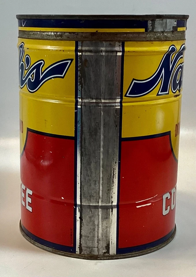 NASH'S Drip Grind 2 Pound Coffee Tin 1921 - Image 2 of 4