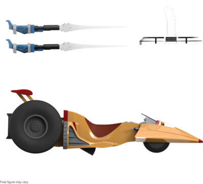 Super7 - Silverhawks - ULTIMATES! Wv5 - Space Racer [New Toy] Figure, Collect