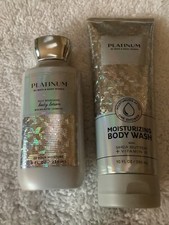 Bath and Body Works PLATINUM Lotion  Body Wash