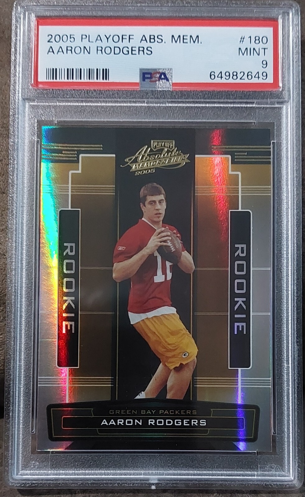 Aaron Rodgers Playoff Absolute Memorabilia #180 Base