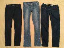 Jeans Lot Girls 14 Crewcuts Levis Stars Jeggings Skinny Toothpick