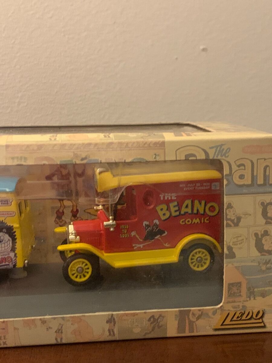 LLEDO CORGI BEANO 65 YEARS DENNIS THE MENACE MORRIS FORD VAN