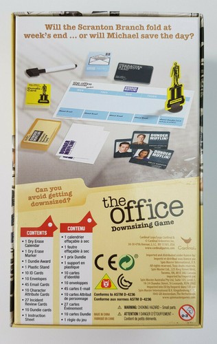 The Office USA Downsizing TV Show Party Board Card Game Spin Master 16+ Comedy - Picture 3 of 7