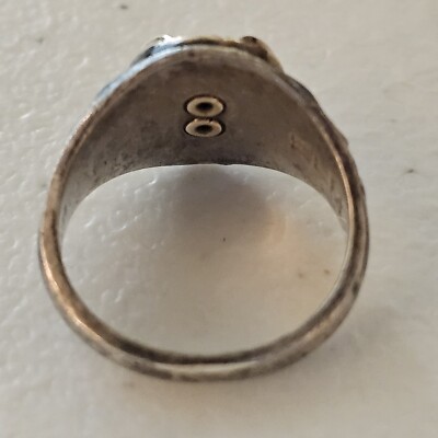1962 Jostens 10K Over Sterling Class Ring Jostens 10K Size 5.5