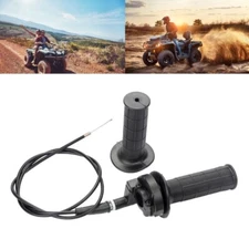 Motorcycle Handlebar Grips with Throttle Cable Motorbike Hand Grips for 50-25CC