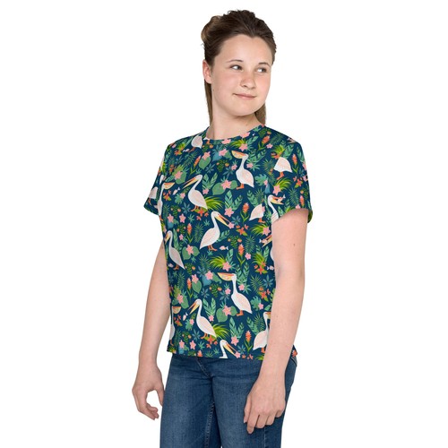 ⭐⭐⭐ Summer Style Youth crew neck t-shirt - Picture 5 of 29