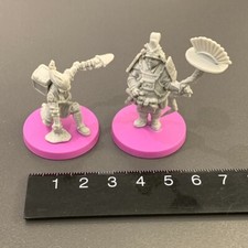 LOT 2 heroes Miniature For Dungeons  Dragon D D DD Figures Board game GIFTS C