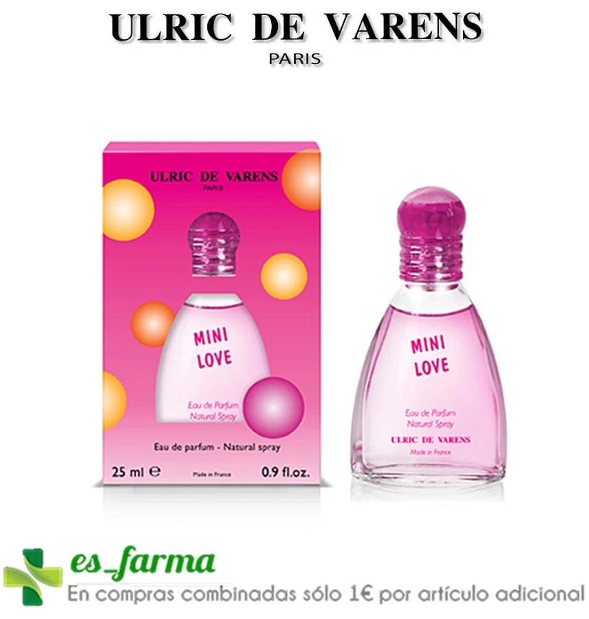 ULRIC DE VARENS Mini Varens Perfume Woman Eau De Parfum Sexy pink Love SET