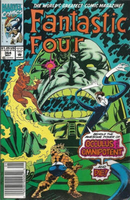 Fantastic Four (1961) # 364 Newsstand (7.0-FVF) Occulus 1992