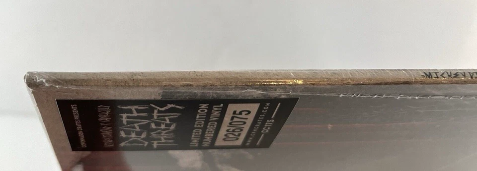 MICKEY DIAMOND X SADHUGOLD Death Threats Alt Cover Vinyl LP #26 of 75 NEW!! — 第 4/4 张图片