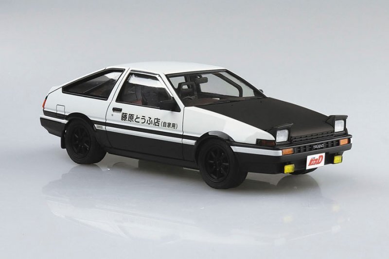 AOSHIMA Initial D 1/24 Takumi Fujiwara Ae86 Trueno Volume 37