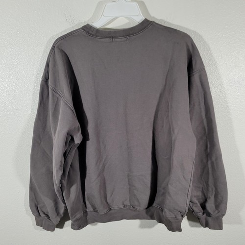 The Mayfair Group Athletic Club Shadow Crewneck Sweatshirt Gray One Size - Picture 4 of 7
