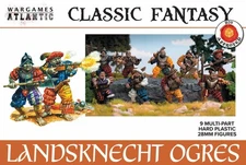 Wargames Atlantic Classic Fantasy Landsknecht Ogres - WAACF006