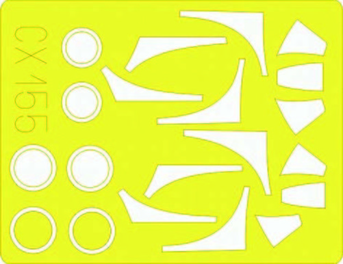 Eduard Accessories Cx155 - 1:72 F-86F Sabre For Academy Kit - Masking Film -