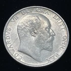 Photo of a 1906 Edward VII Shilling from an eBay listing that sold on May 31, 2026