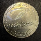 1987 200th Anniversary of the Constitution  90% Silver Round C8112