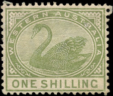 Western Australia State MNG F-VF  Scott #68 Watermark 2 Australia Stamp