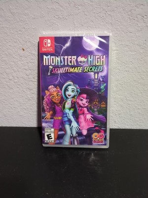 Monster High Skulltimate Secrets Nintendo Switch Brand New Sealed