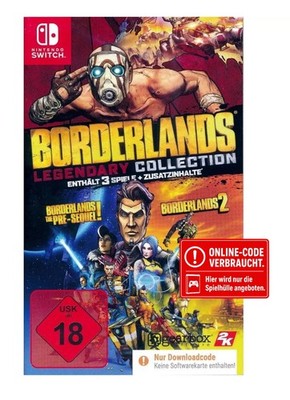 Borderlands Legendary Collection | Nintendo Switch | NUR SPIELEHÜLLE !!!