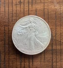 2008 American Silver Eagle beautifully toned .999 silver