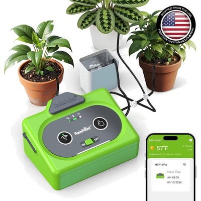 Automatic Indoor Plant Watering System with WiFi & Family Co-Management