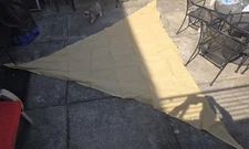 Jeremywell 12' x 12' x 12' Sun Shade Sail Canopy Triangle - Sand