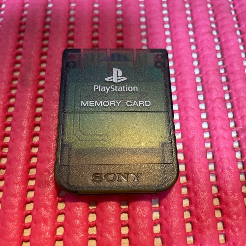 NEUVE Carte Mémoire (du pack) Officielle Playstation 1 PS1