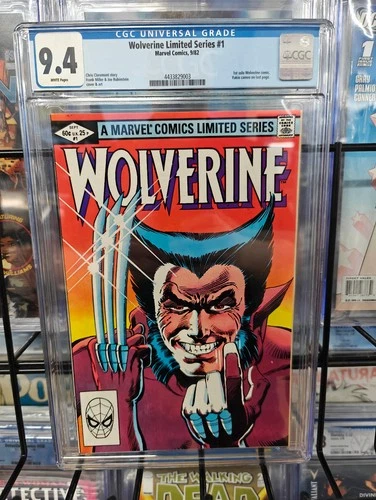 WOLVERINE LIMITED SERIES #1 (1982) - CGC GRADE 9.4 - MARVEL 1ST YUKIO CAMEO APP
