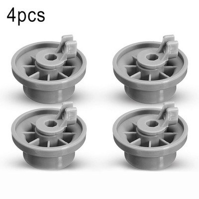 4pcs Tray Rack Basket Wheels Replacement Parts For Siemens Dishwasher