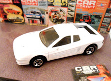 HOT WHEELS WHITE FERRARI TESTAROSSA  1:64SC *L@@K*