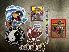 Town Country Surfboards Sticker Lot 7 T C Surf Stickers Volcom Rip Curl Skate