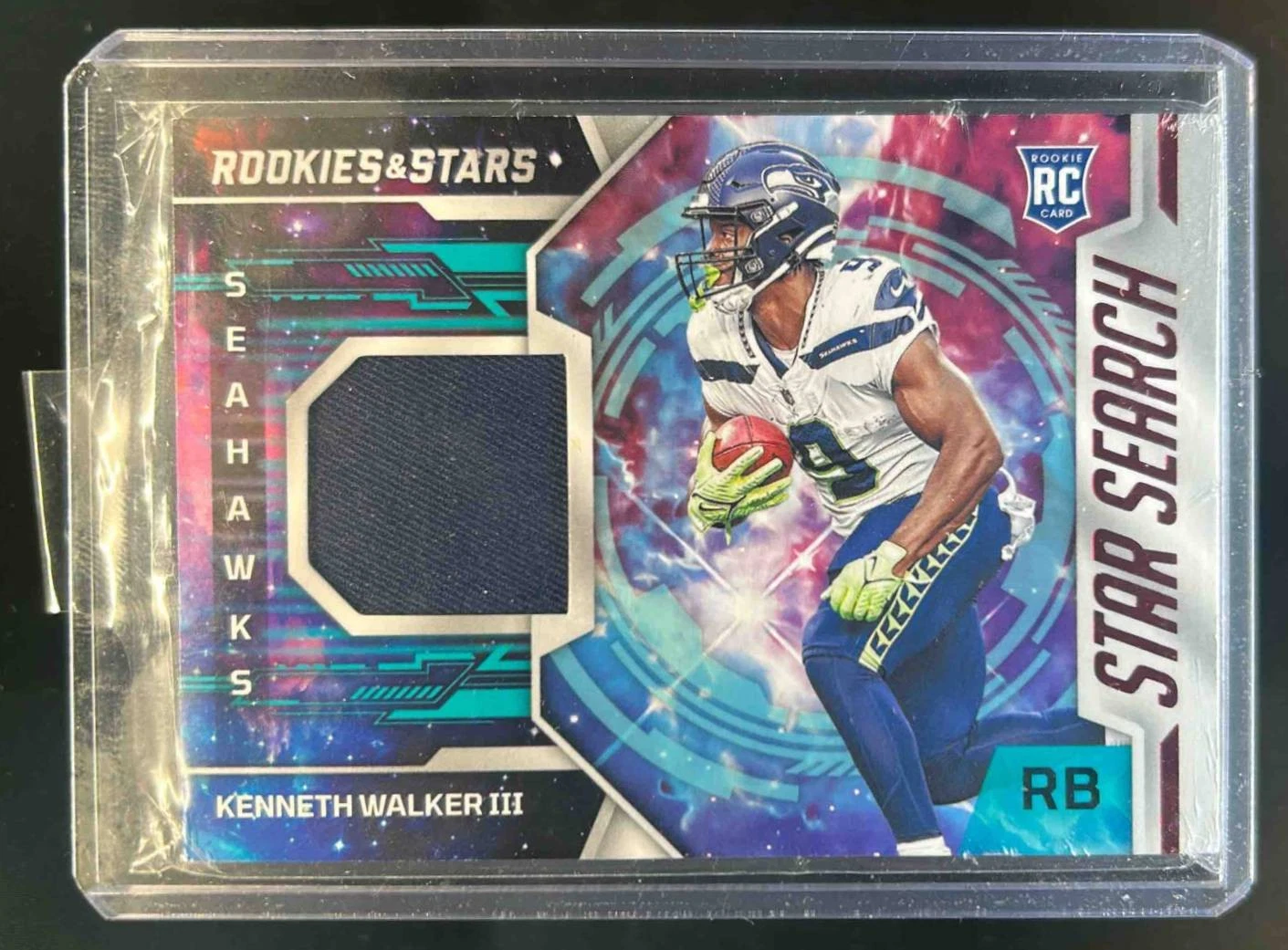 Kenneth Walker III Panini Rookies & Stars Star Search Relics #SSKW Base