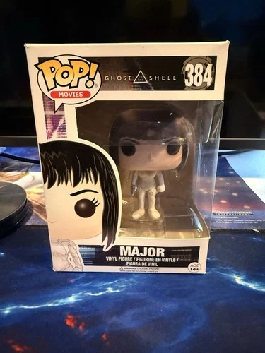 New Funko Pop Movies 384 Major Ghost In The Shell Anime Vinyl Figure Vaulted