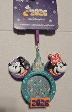 NUEVO 2026 Parques Disney Walt Disney World Mickey Minnie Marco de Fotos Ornamento