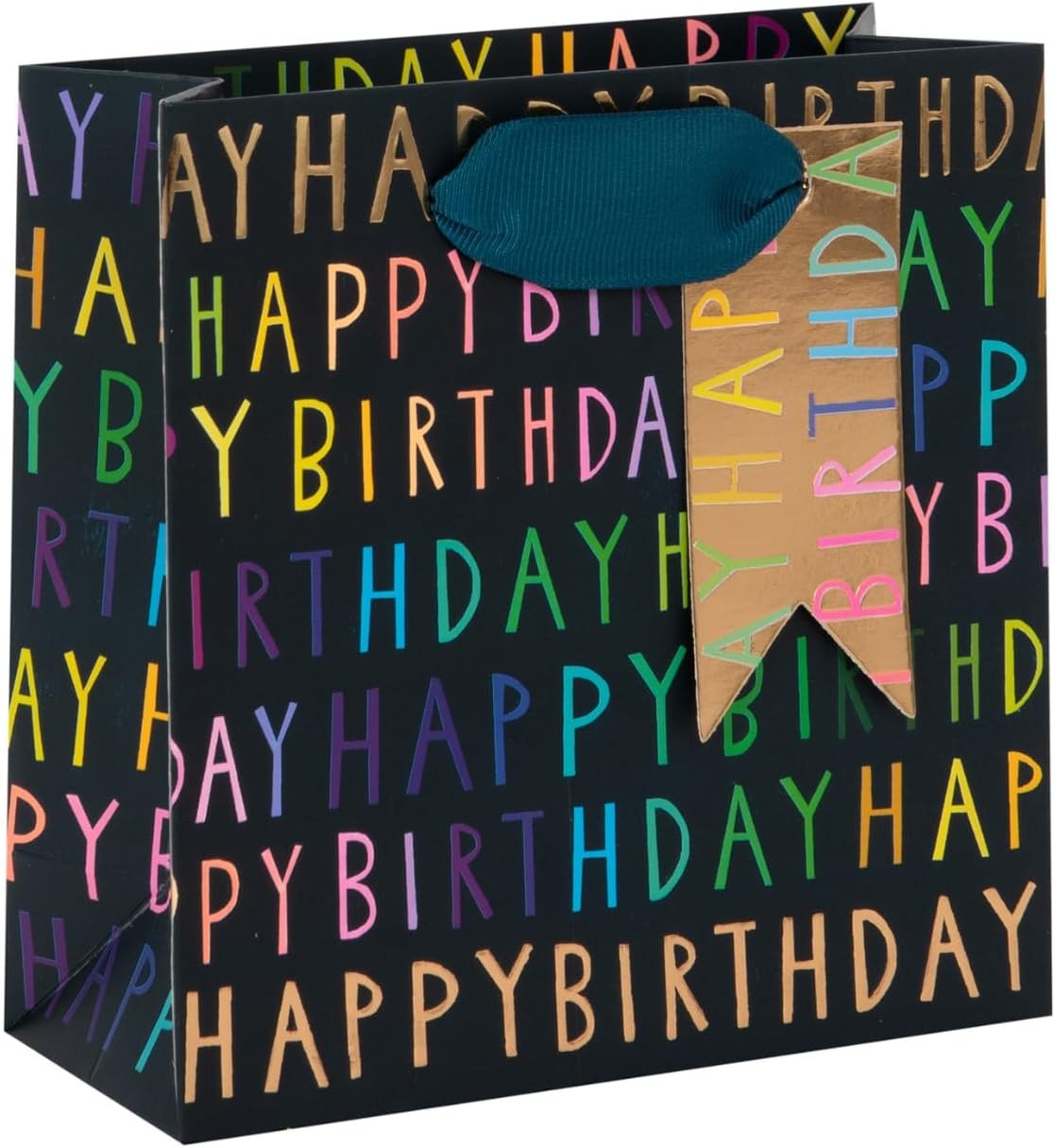 Glick Luxury Gift Bag, Happy Birthday Navy Small , , Celebration , PS Happy Bir