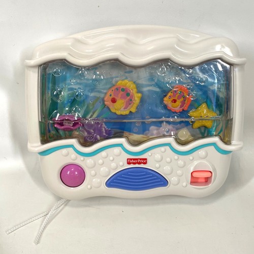 Fisher-Price Ocean Wonders Aquarium Crib Soother 73545 Music Lights Motion Toy