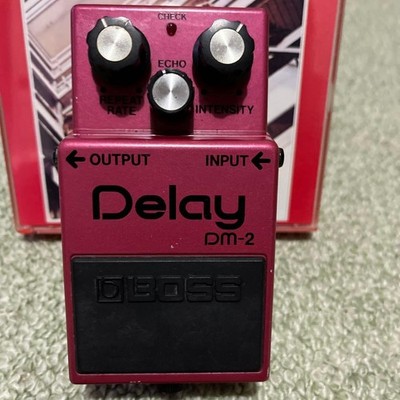 Vintage 1970s Boss Delay Dm-2 Analog Guitar Effect Pedal Japanese Collector Item