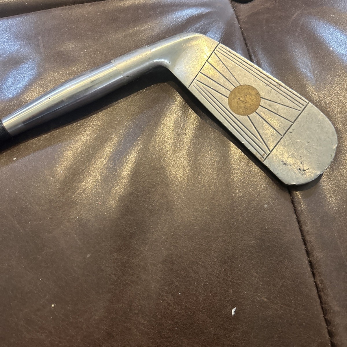 Putter De Golf Vintage Inverness H Et B - Tige En Cuivre Droite - Homme - Rare