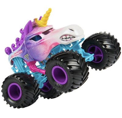 Monster Jam Sparkle Smash 1:24 Die-Cast Monster Truck Official Collector Vehicle