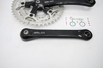 SHIMANO DEORE LX セット Shimano Deore LX FC-M560 Crank Set 175 mm 74 110 BCD Triple Black