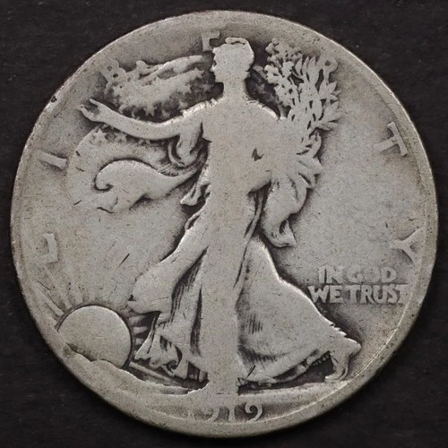 1919-D 50c Walking Liberty Half Dollar - Good