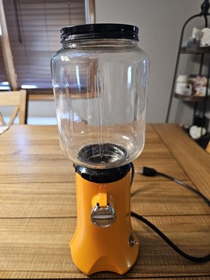 Kitchen Aid KCG200TG Coffee Grinder Orange Base **NO BLADES**