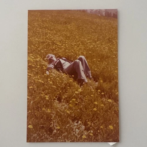 Woman Lady Maid Girl Girl Nature Original Photo 13x9cm