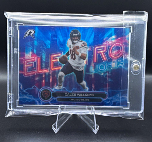 CALEB WILLIAMS - TOPPS RESURGENCE - ELECTRO LIGHTS CASE HIT SSP - CHICAGO BEARS