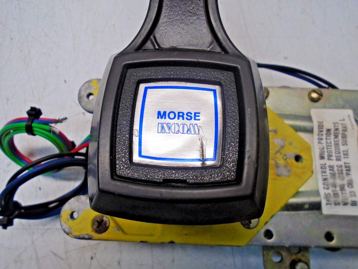 ZZ2 Morse Controls Shifter Throttle pull neutral safety | eBay