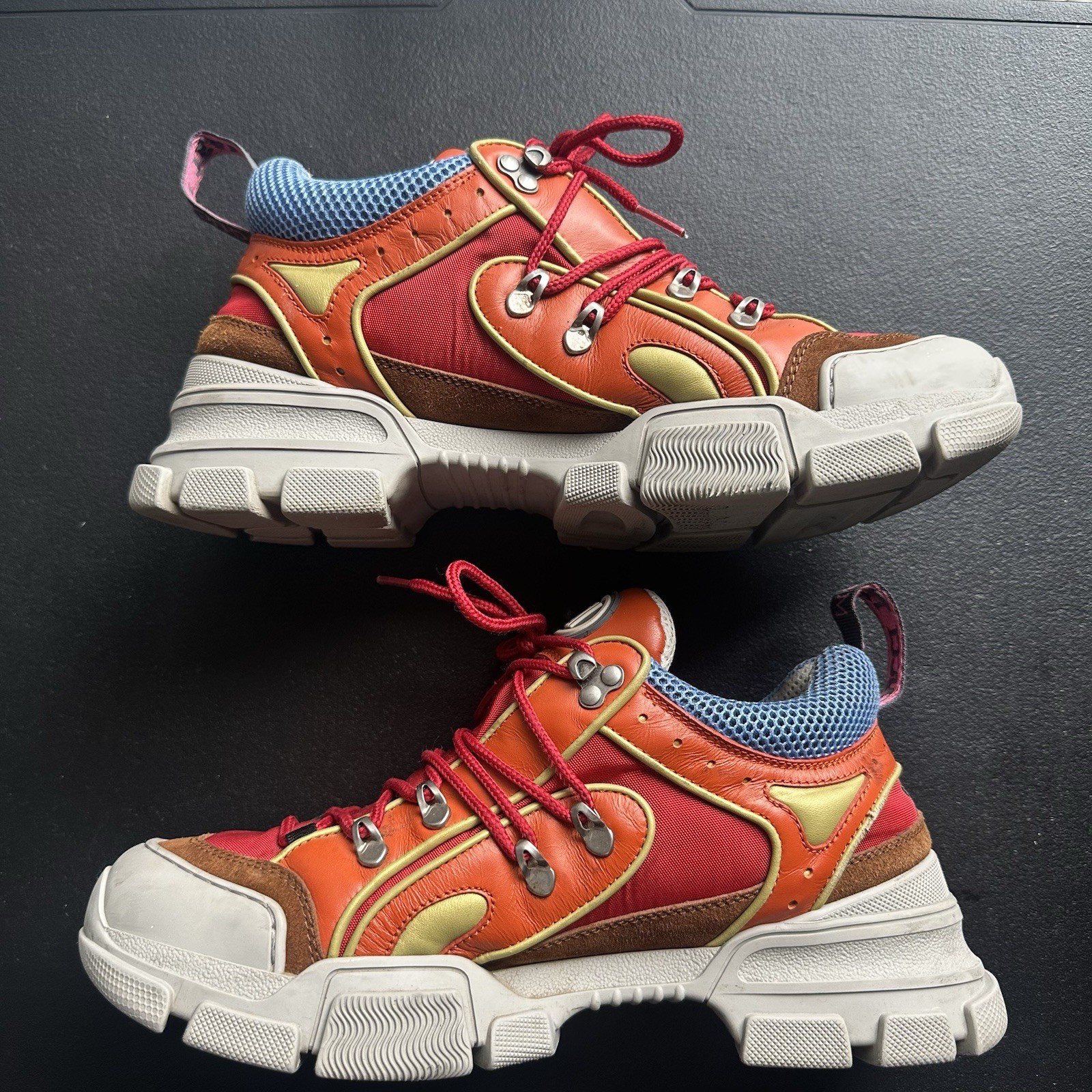 $980 Men’s Gucci Flashtrek SEGA Sneaker Boot Multicolor Size 9.5UK/ 10 US image 3