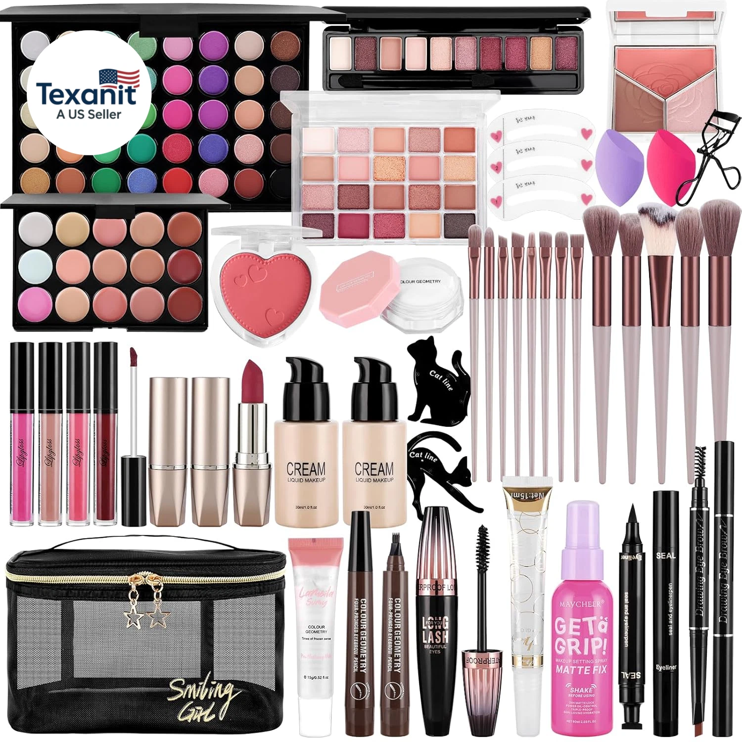 Makeup Kit for Women Full Kit Include Foundation Eyeshadow Palette Makeup Brushe
Opens in a new wind